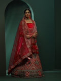 Pink Embroidered Lehenga Choli With Dupatta