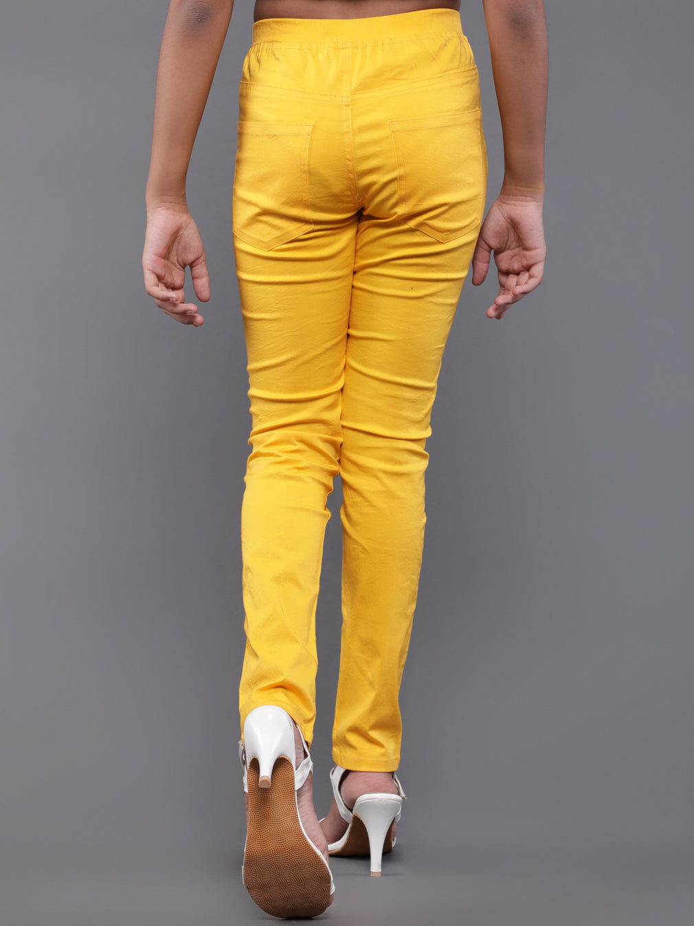 Yellow Cigarette Trouser