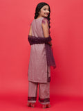 Mother Daughter Combo-  Purple Kurta Palazzo