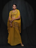 Yellow Embroidered Co-Ords Set