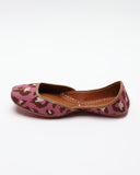 Pink & Brown Animal Handcrafted Mojaris